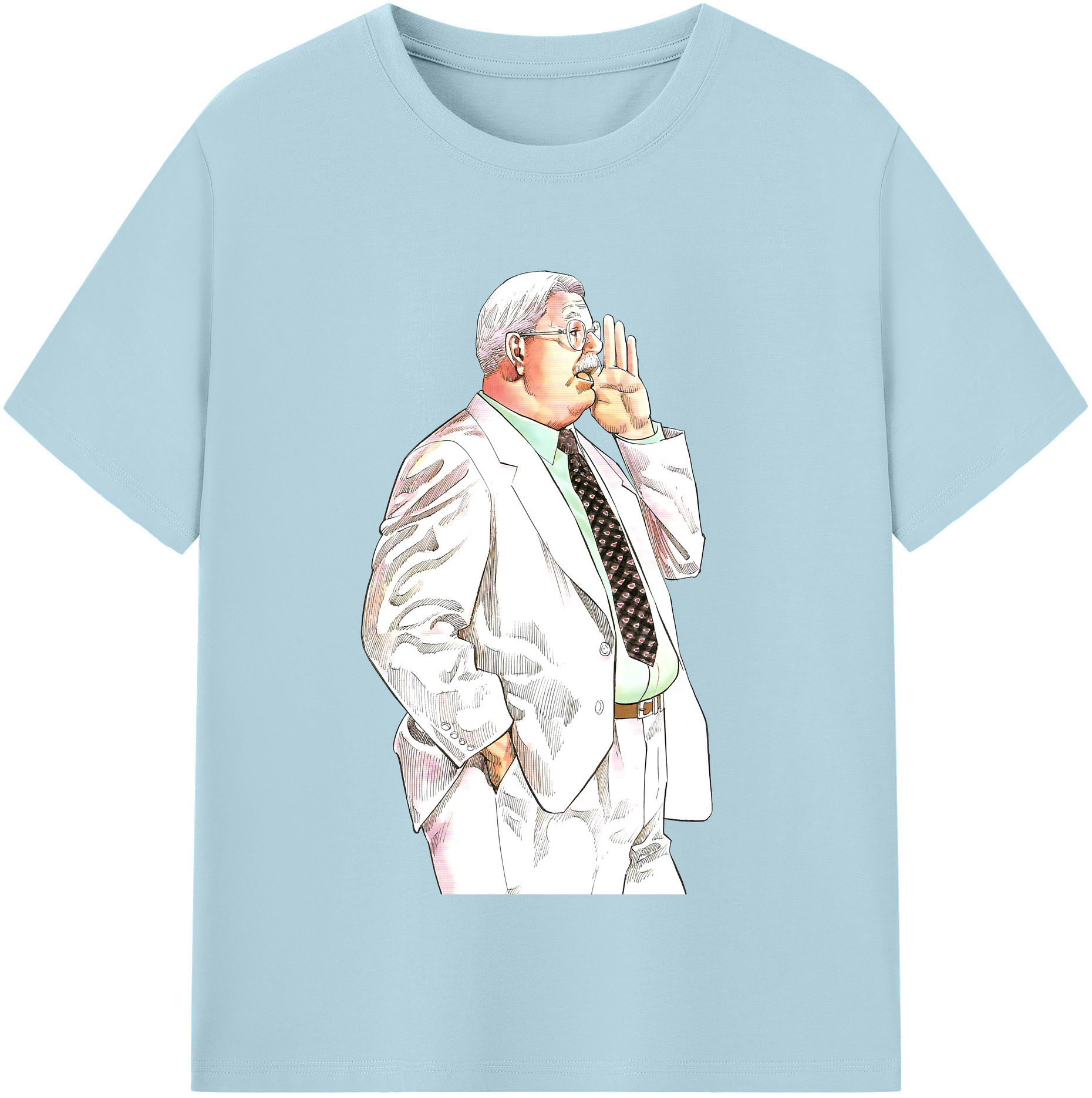 SLAM DUNK／スラムダンク 綿100％半袖Tシャツ（フロントプリント）